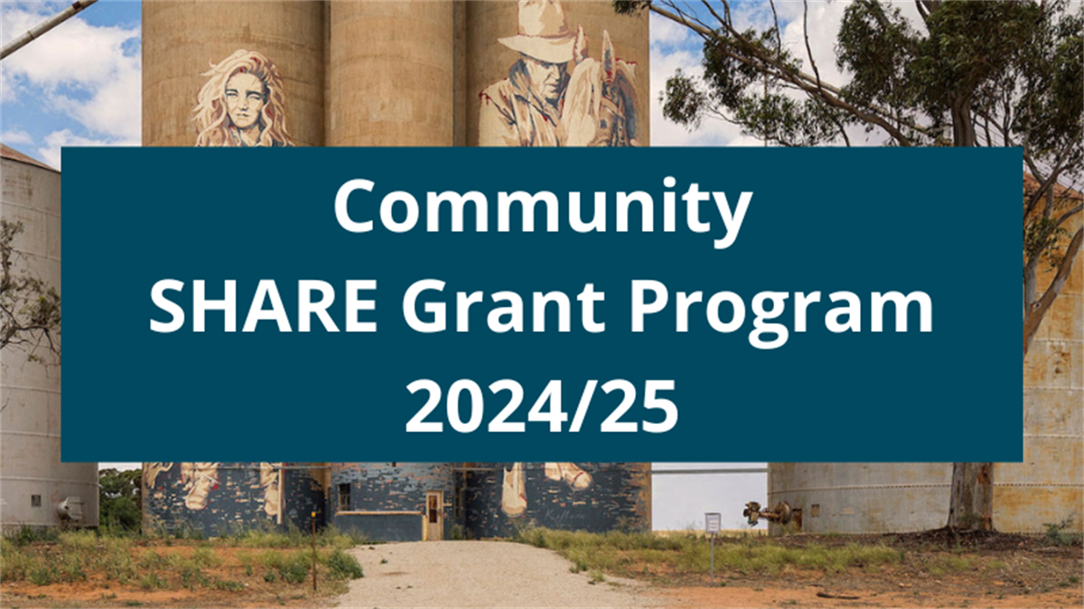 Community SHARE Grant Program 2024/25 - Yarriambiack Shire Council