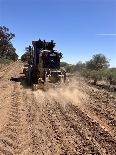 Central Works Brennans Road grading