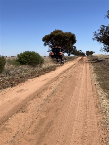 Central Works Brennans Road grading